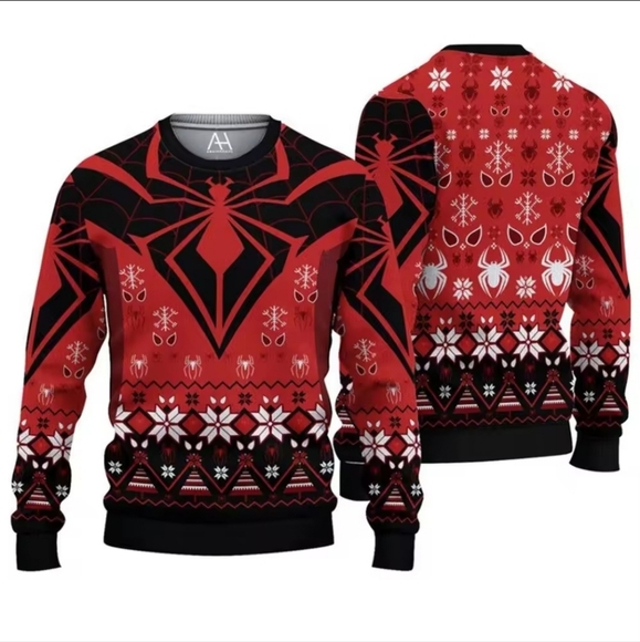 Spiderman christmas ugly sweater - Picture 5 of 7